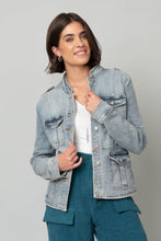 Load image into Gallery viewer, Denim Utility Jacket