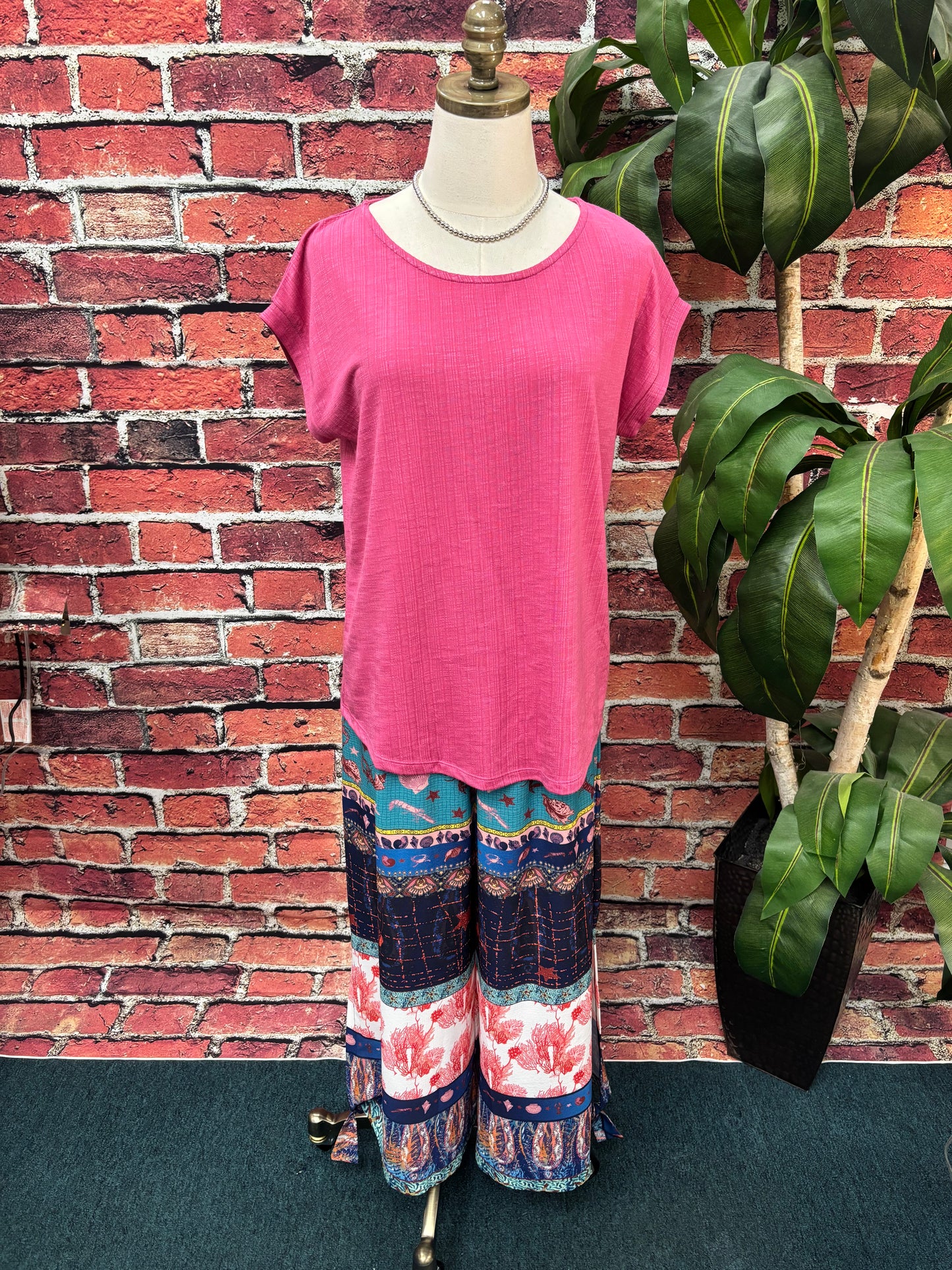 Easy Breezy Pintuck Tee
