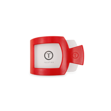 Load image into Gallery viewer, Square Flat Hair Clip | Small | Rudolph Red