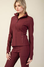 Load image into Gallery viewer, Ivy Nylon Rib Jacket