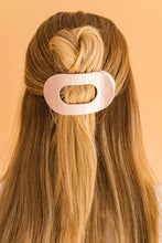 Load image into Gallery viewer, Round Flat Hair Clip | Medium | Pearly Pink