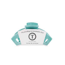 Load image into Gallery viewer, Open Hair Clip | Tiny | Totally Turquoise