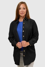 Load image into Gallery viewer, Corduroy Button Front Shacket