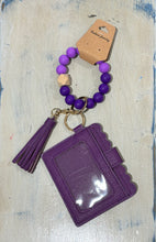 Load image into Gallery viewer, Silicone Keychain & Card Holder