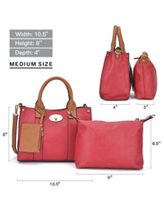Load image into Gallery viewer, Cameran 3 in 1 Boxy Handbag