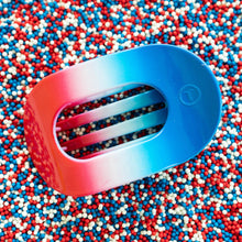 Load image into Gallery viewer, Flat Round Hair Clip | Large | Miss. Americana