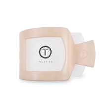 Load image into Gallery viewer, Square Flat Hair Clip | Medium | Almond Beige