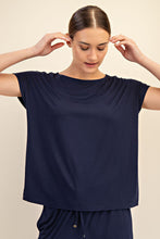 Load image into Gallery viewer, Viscose Modal Basic Boat Neck Top