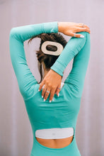 Load image into Gallery viewer, Round Flat Hair Clip | Large | Almond Beige *FINAL SALE*