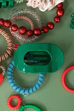 Load image into Gallery viewer, Round Flat Hair Clip | Small | Mistletoe