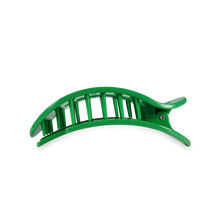 Load image into Gallery viewer, Round Flat Hair Clip | Medium | Shamrock Shimmer