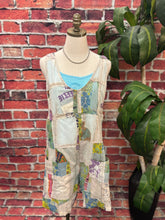 Load image into Gallery viewer, Patchwork Daydream Shortalls