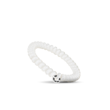 Load image into Gallery viewer, Spiral Hair Coils | Small | Coconut White Hair Ties