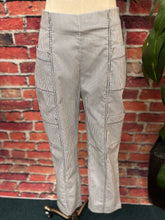 Load image into Gallery viewer, Cool Tech Stripe Seaside Capri Pant