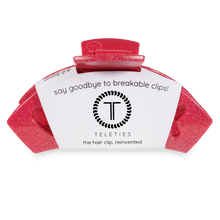 Load image into Gallery viewer, Red Sweet Talker Large Hair Clip *FINAL SALE*