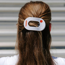 Load image into Gallery viewer, Flat Round Hair Clip | Medium | Go Tigers!