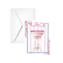 Load image into Gallery viewer, CHEERS COSMO - Note Card