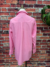 Load image into Gallery viewer, Pink Lemonade Pinstripe Button-Up