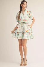 Load image into Gallery viewer, Wildflower Belted Mini Dress 🌸 *FINAL SALE*