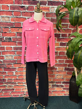 Load image into Gallery viewer, Contrast Stitch Knit Button-Up Cardigan