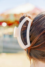 Load image into Gallery viewer, Open Hair Clip | Large | Almond Beige