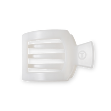Load image into Gallery viewer, Square Flat Hair Clip | Small | Coconut White