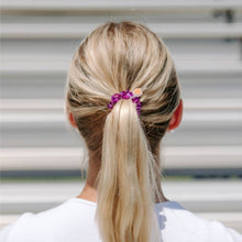Load image into Gallery viewer, Spiral Hair Coils | Small | Go Tigers! Hair Ties