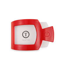 Load image into Gallery viewer, Square Flat Hair Clip | Large | Rudolph Red