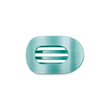 Load image into Gallery viewer, Round Flat Hair Clip | Small | Totally Turquoise