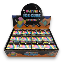 Load image into Gallery viewer, Glitter Squishy Cube