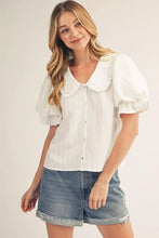 Load image into Gallery viewer, Short Puff Sleeve Top*FINAL SALE*