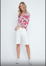 Load image into Gallery viewer, Orchid Breeze Button-Down Blouse