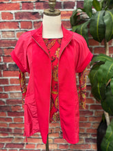 Load image into Gallery viewer, Sunset Paisley Mesh Blouse