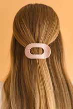 Load image into Gallery viewer, Round Flat Hair Clip | Small | Pearly Pink