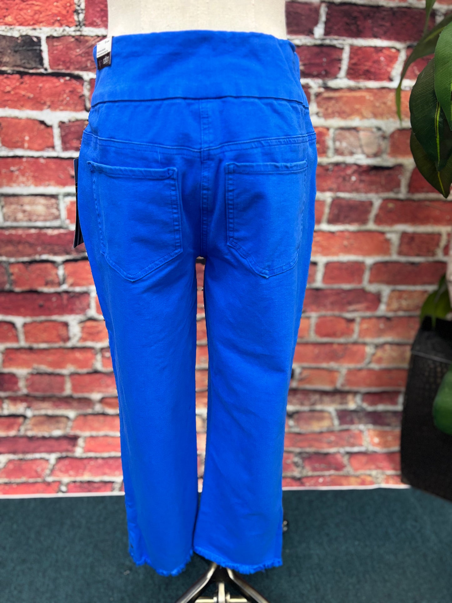 Pull On 5 Pocket Crop Pant