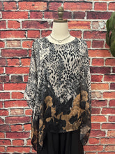 Load image into Gallery viewer, Poncho Silk Top