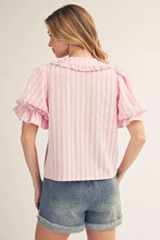 Load image into Gallery viewer, Short Puff Sleeve Top*FINAL SALE*