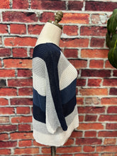 Load image into Gallery viewer, Lightweight Stripe Knit Sweater