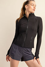 Load image into Gallery viewer, Ivy Nylon Rib Jacket