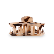 Load image into Gallery viewer, Open Hair Clip | Tiny | Blonde Tortoise *FINAL SALE*