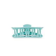 Load image into Gallery viewer, Open Hair Clip | Tiny | Totally Turquoise
