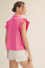 Load image into Gallery viewer, Roosevelt Ruffle Top