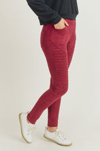 Load image into Gallery viewer, Going For A Ride Suede Leggings