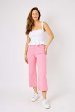 Load image into Gallery viewer, Judy Blue High Waist Garment Dyed Wide Leg Crop