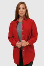 Load image into Gallery viewer, Corduroy Button Front Shacket