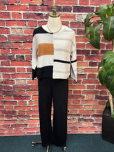 Load image into Gallery viewer, Modern Luxe Silk Blend Colorblock Knit