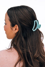 Load image into Gallery viewer, Open Hair Clip | Small | Totally Turquoise