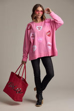 Load image into Gallery viewer, Valentine Sparkle Sweatshirt
