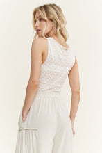 Load image into Gallery viewer, Date Night Lace Tank Top