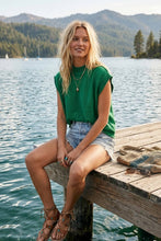 Load image into Gallery viewer, Sleeveless Ribbed Knit Sweater Top